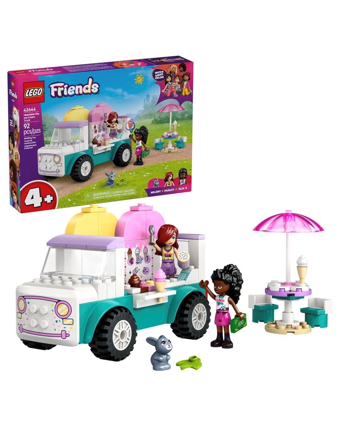 LEGO 42644 CamiÃ³n de los Helados de Heartlake City