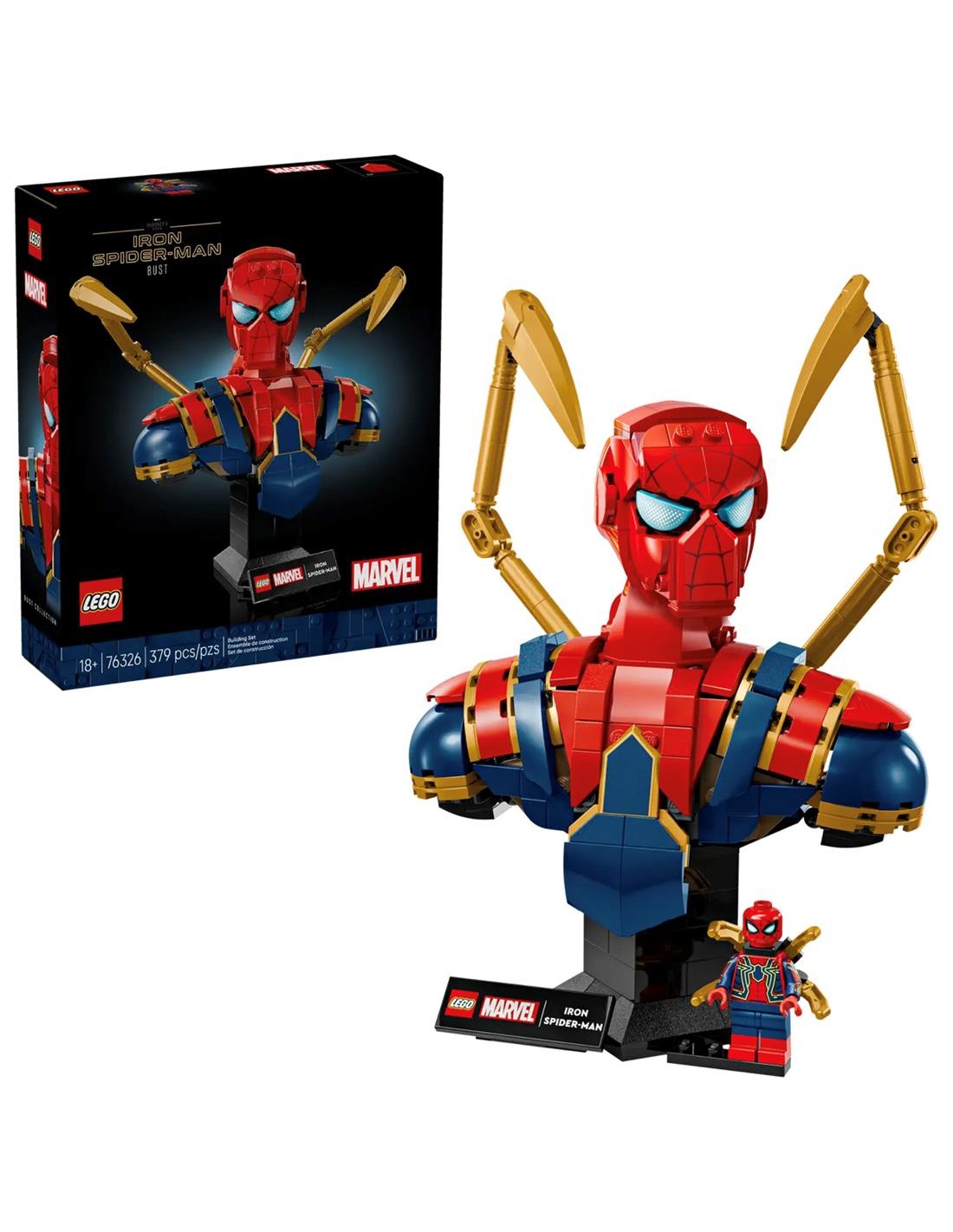 LEGO 76326 Busto de Iron Spider-Man