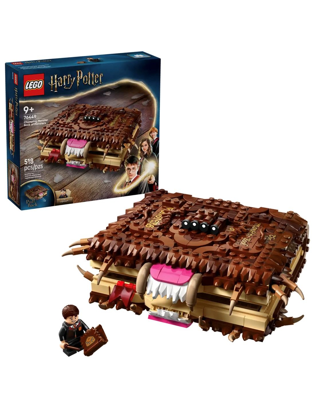 LEGO 76449 Monstruoso Libro de los Monstruos Mordedor