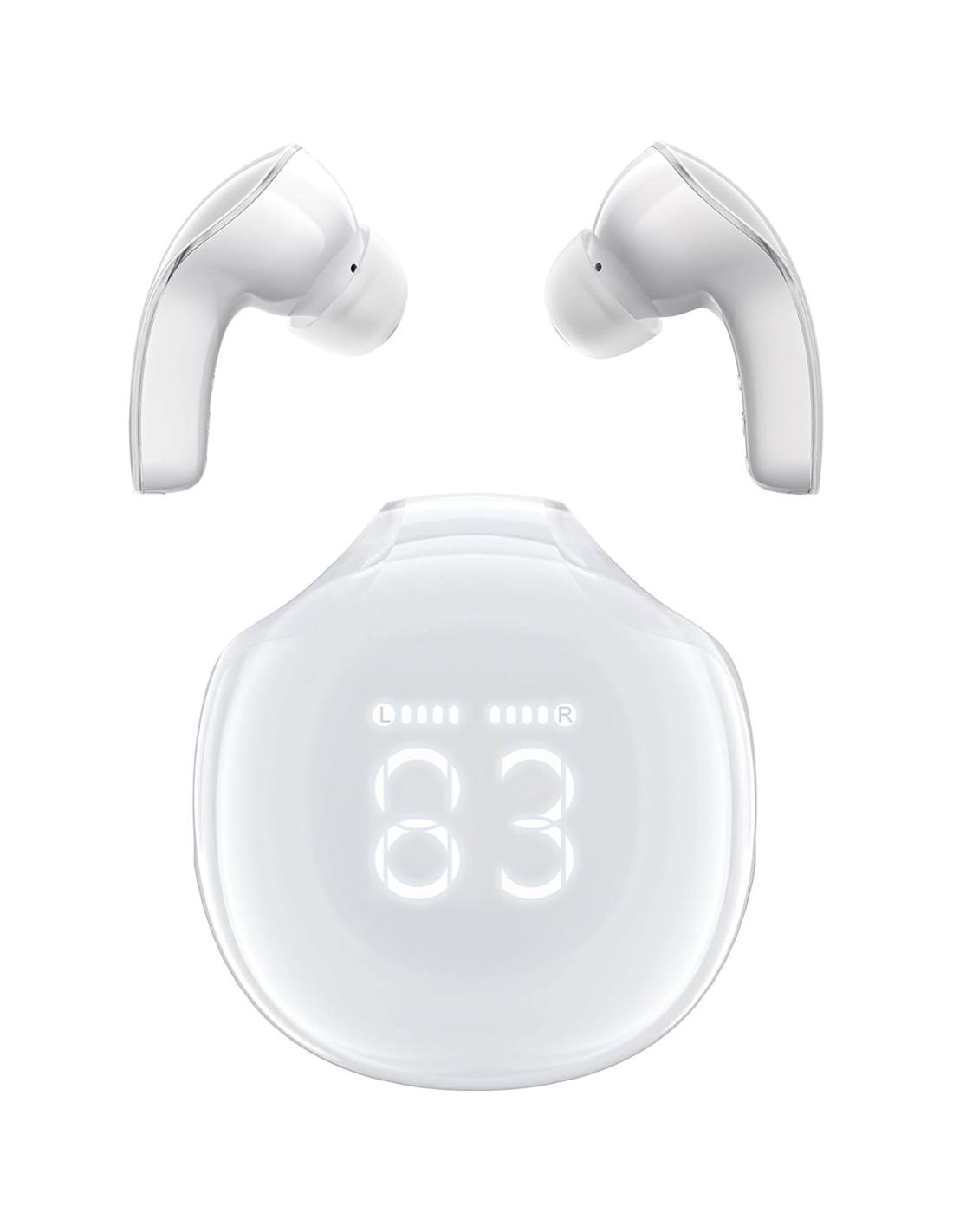 Acefast T9 Crystal  Auricular Bluetooth Porcelain White