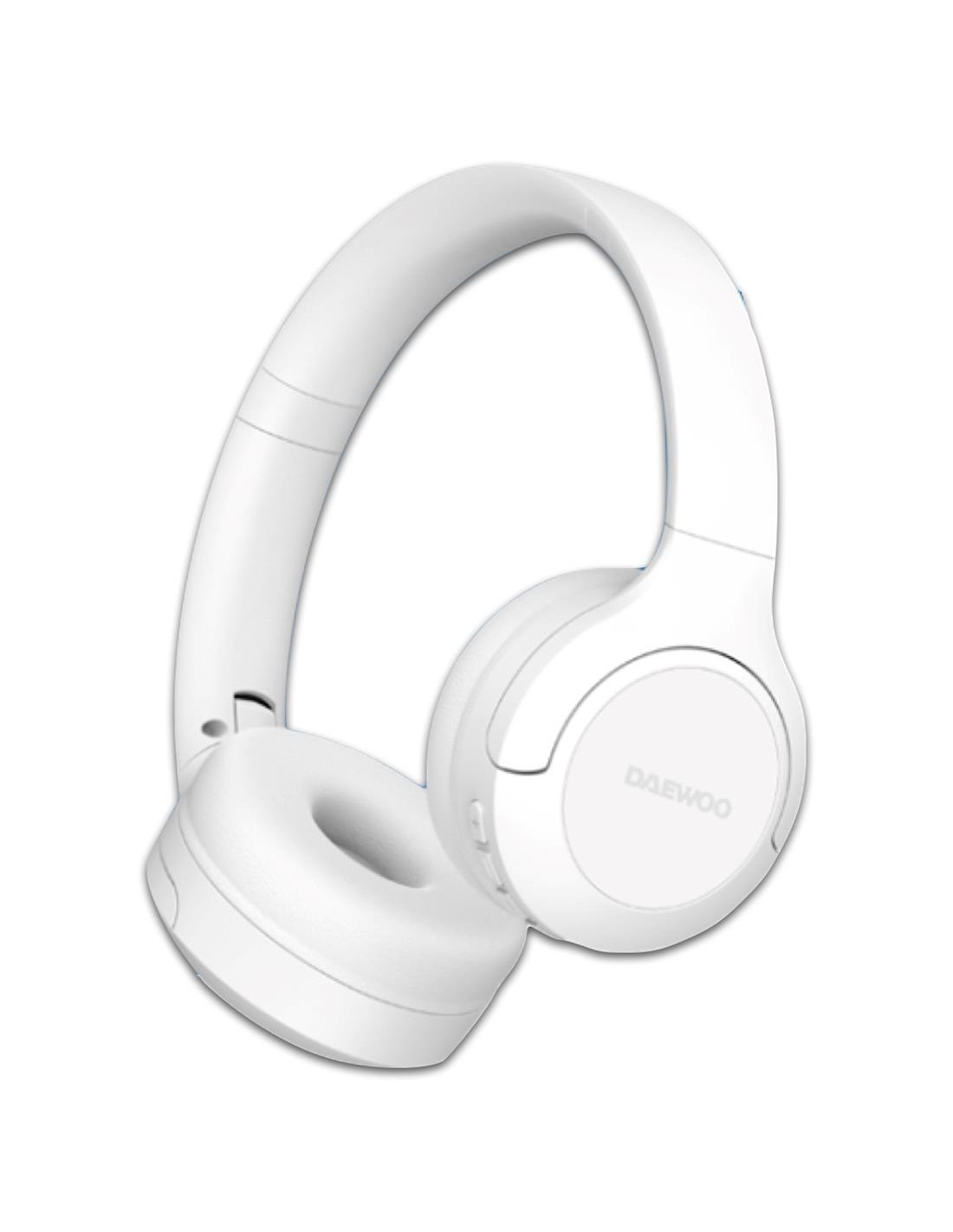 Daewoo DW2018 Auricular Bluetooth con MicroSD y BaterÃ­a 27h Blanco