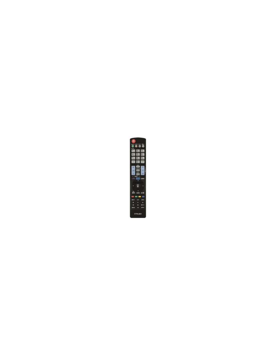 MANDO A DISTANCIA CTVLG01 COMPATIBLE CON TV LG SMART TV NEGRO 02ACCOEMCTVLG01