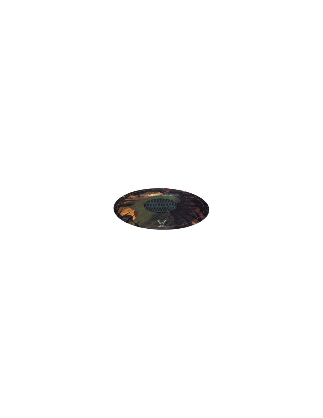 ALFOMBRA GAMING WOXTER STINGER FLOORPAD CAMUFLAJE DIAMETRO 120CM MICROFIBRA CON BASE CAUCHO LAVABLE GM26-067