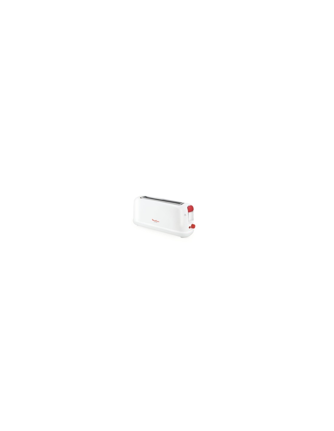 Moulinex LS160111 tostadora 1 rebanada(s) 1000 W Rojo, Blanco