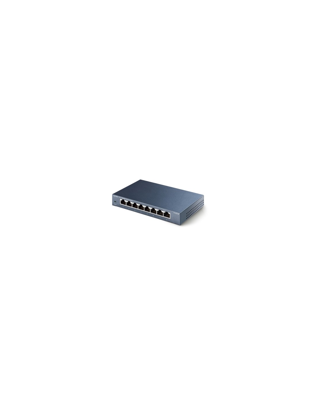 TP-LINK TL-SG108 No administrado Gigabit Ethernet (10/100/1000) Negro