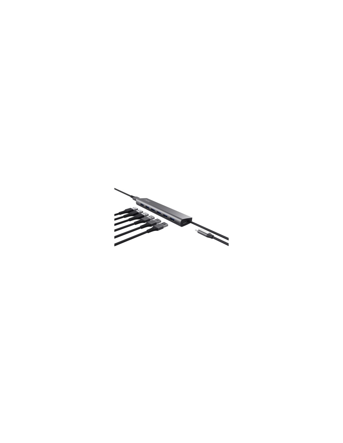 Trust Halyx USB 3.2 Gen 1 (3.1 Gen 1) Type-A 5000 Mbit/s Plata