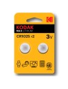 Kodak CR1025 BaterÃ­a Lithium 3 Voltios 2 Unidades (30417724)