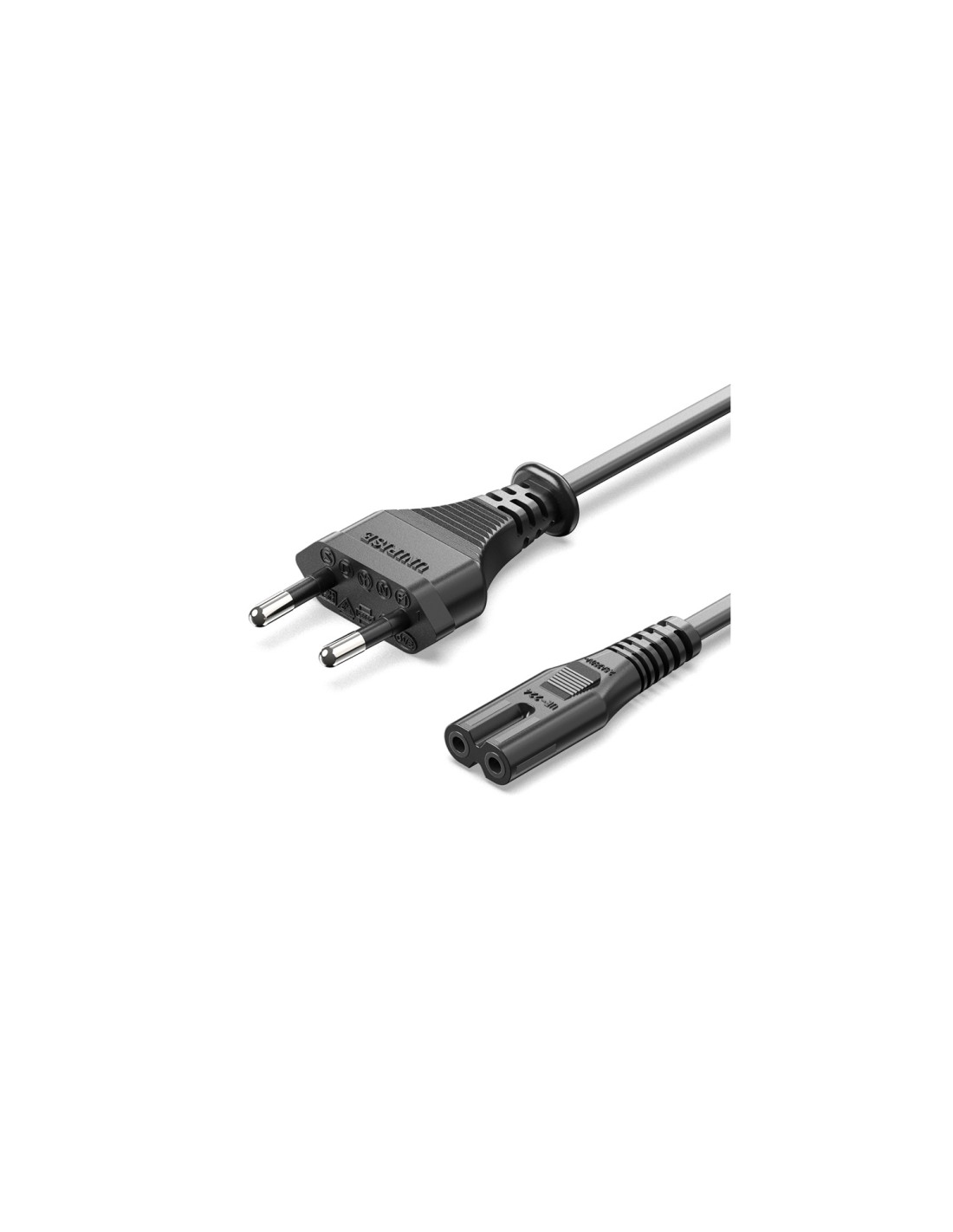 Vention Cable Alimentación Forma 8 ZCLBAC/ CEE7/16 Macho - C7 Hembra/ 1.8m