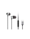 Aiwa ESTM-50USB-C Auriculares Alámbrico Dentro de oído Llamadas/Música USB Tipo C Plata