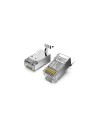 Vention IDER0-10 conector RJ-45 Plata, Transparente