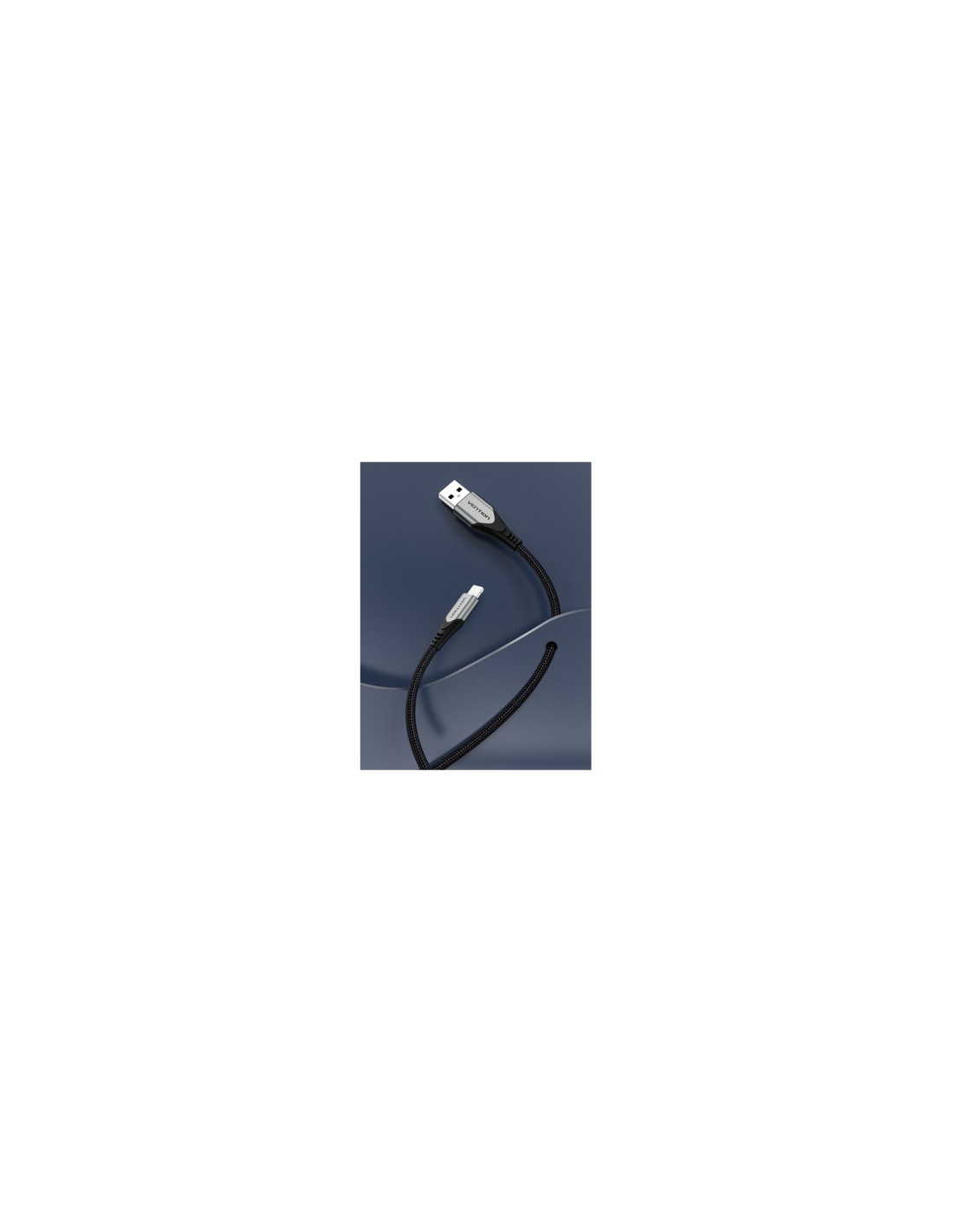 Vention Cable USB 2.0 Lightning LABHD/ USB Macho - Lightning Macho/ 50cm/ Gris