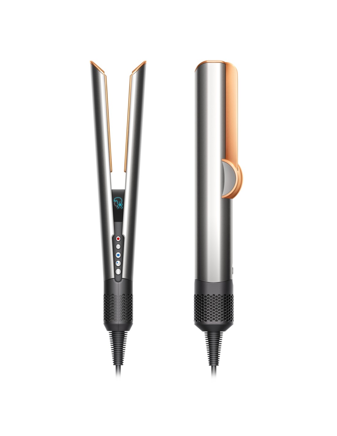 Dyson Airstrait Plancha de pelo Vapor Cobre, Níquel 1600 W 2,72 m