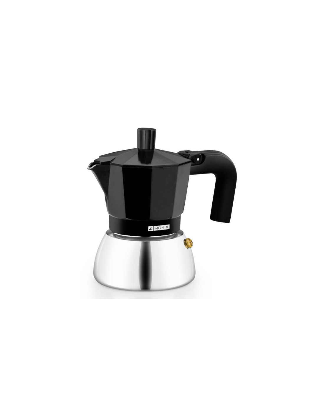 Monix M863003 cafetera manual Cafetera italiana 0,195 L Negro