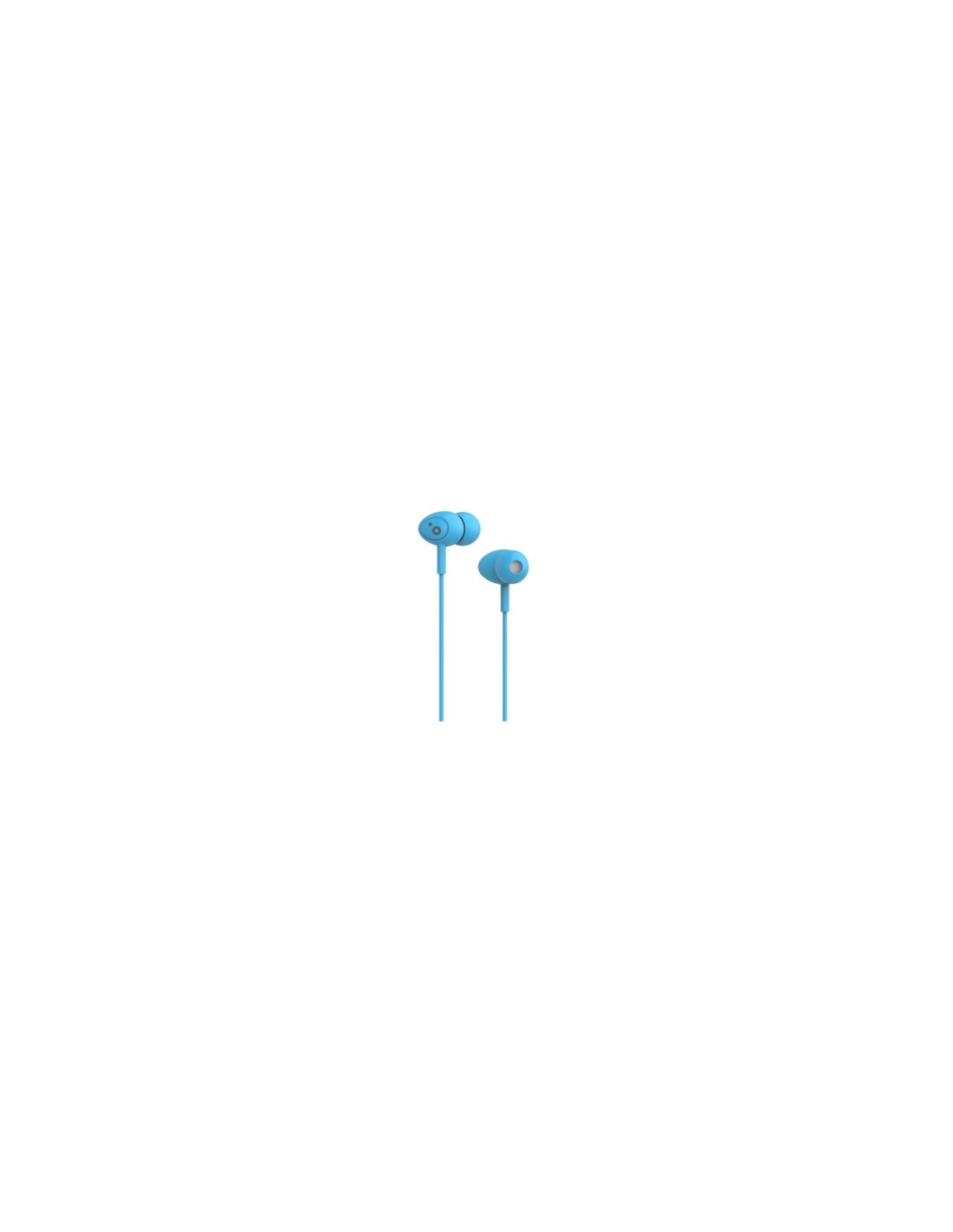Sunstech POPSBL auricular y casco Auriculares Alámbrico Dentro de oído Música Azul
