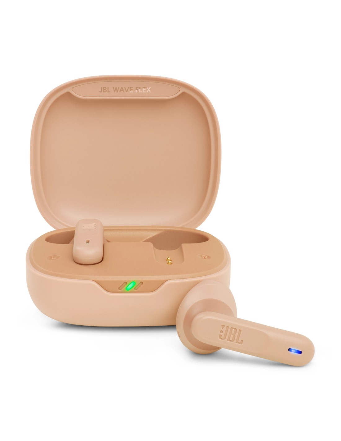 JBL Wave Flex Auriculares True Wireless Stereo (TWS) Dentro de oído Llamadas/Música/Deporte/Uso diario Bluetooth Beige