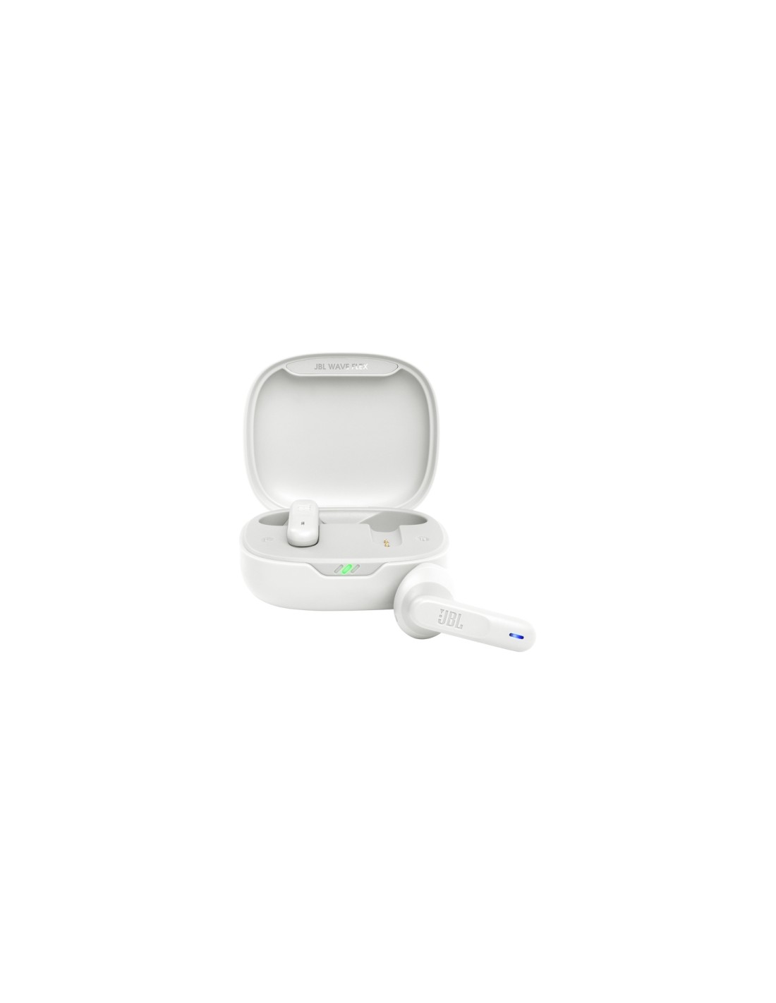 JBL Wave Flex Auriculares True Wireless Stereo (TWS) Dentro de oído Llamadas/Música/Deporte/Uso diario Bluetooth Blanco