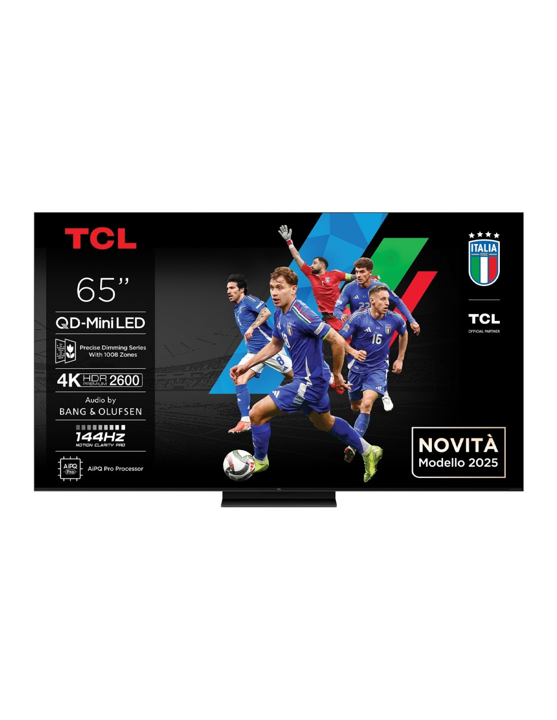 TCL 65C7K Televisor 165,1 cm (65") 4K Ultra HD Smart TV Wifi Metálico 2600 cd / m²