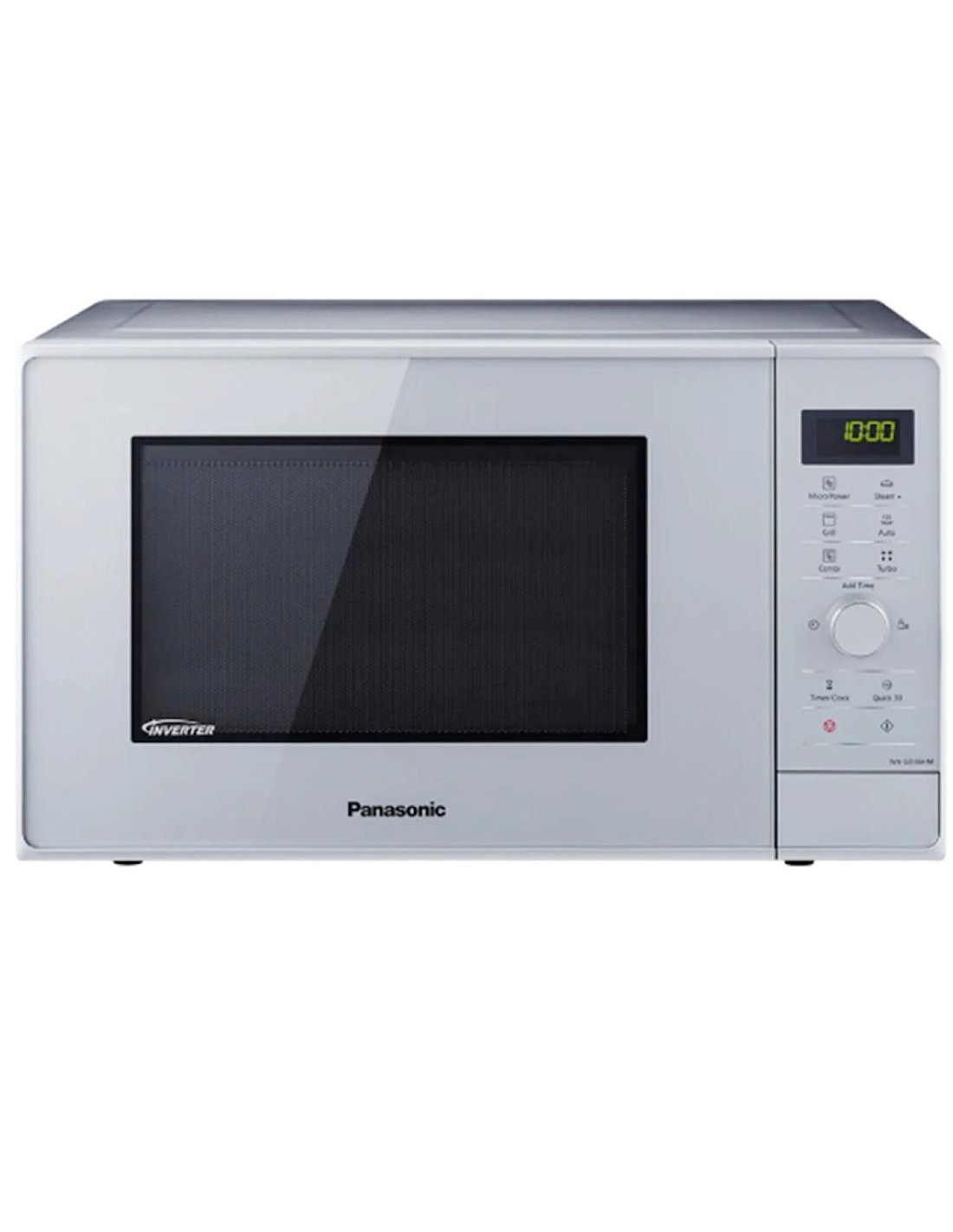 Panasonic NN-GD36HMSUG Micro Grill Vapor+ Inverter 23L Plata