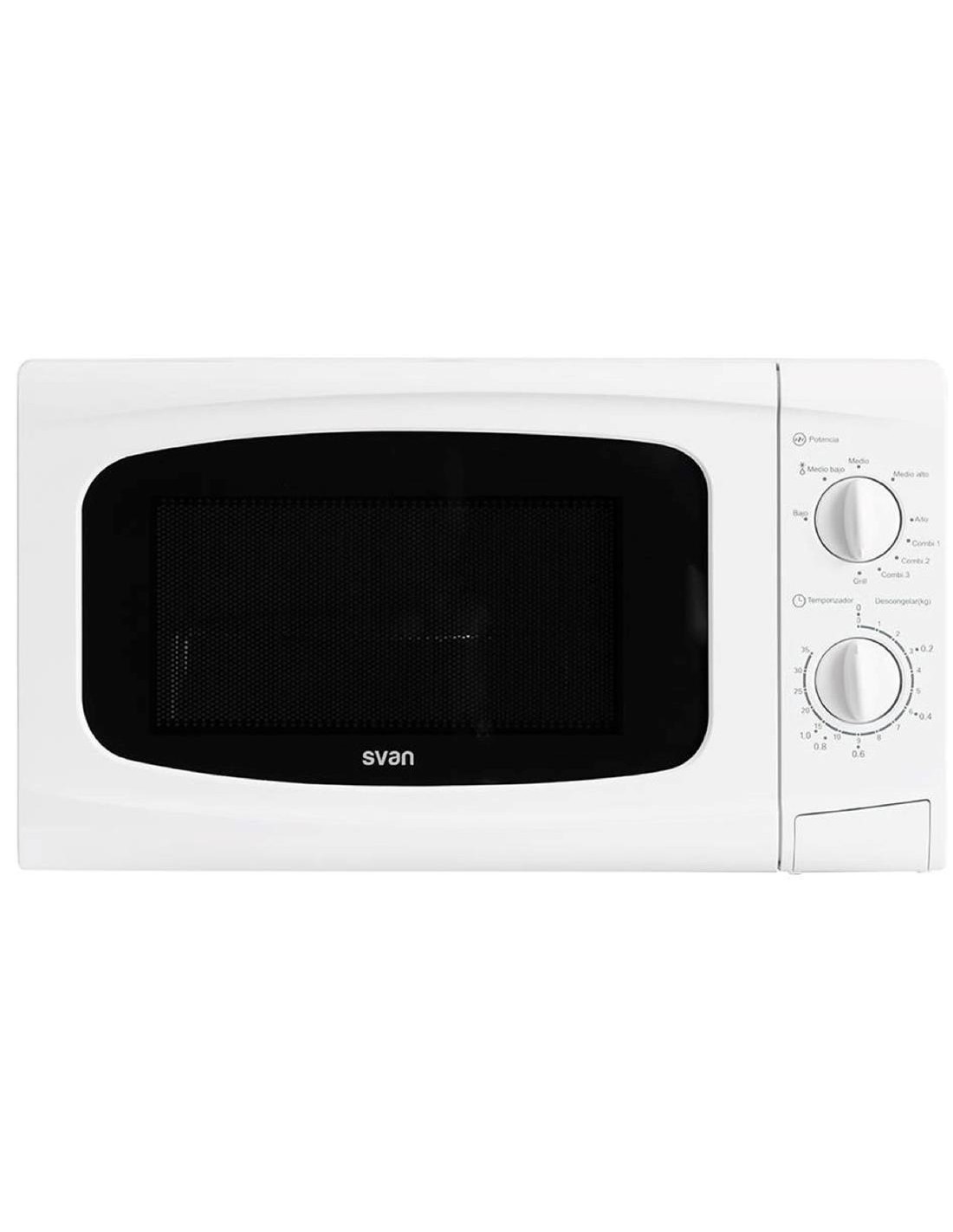 Svan SMW2700G Microondas con Grill 20 Litros 700 W Blanco