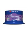 Dvd Verbatim DVD+R Double Layer 8x Matt Silver 50pk Spindle 8,5 GB DVD+R DL 50 pieza(s) 43758