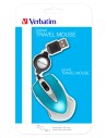 Raton Verbatim Go Mini ratón Ambidextro USB tipo A Í?ptico 1000 DPI 49022
