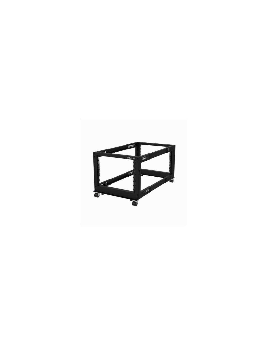 StarTech.com Rack de Marco Abierto de 8U - de 4 Columnas - con Profundidad Ajustable