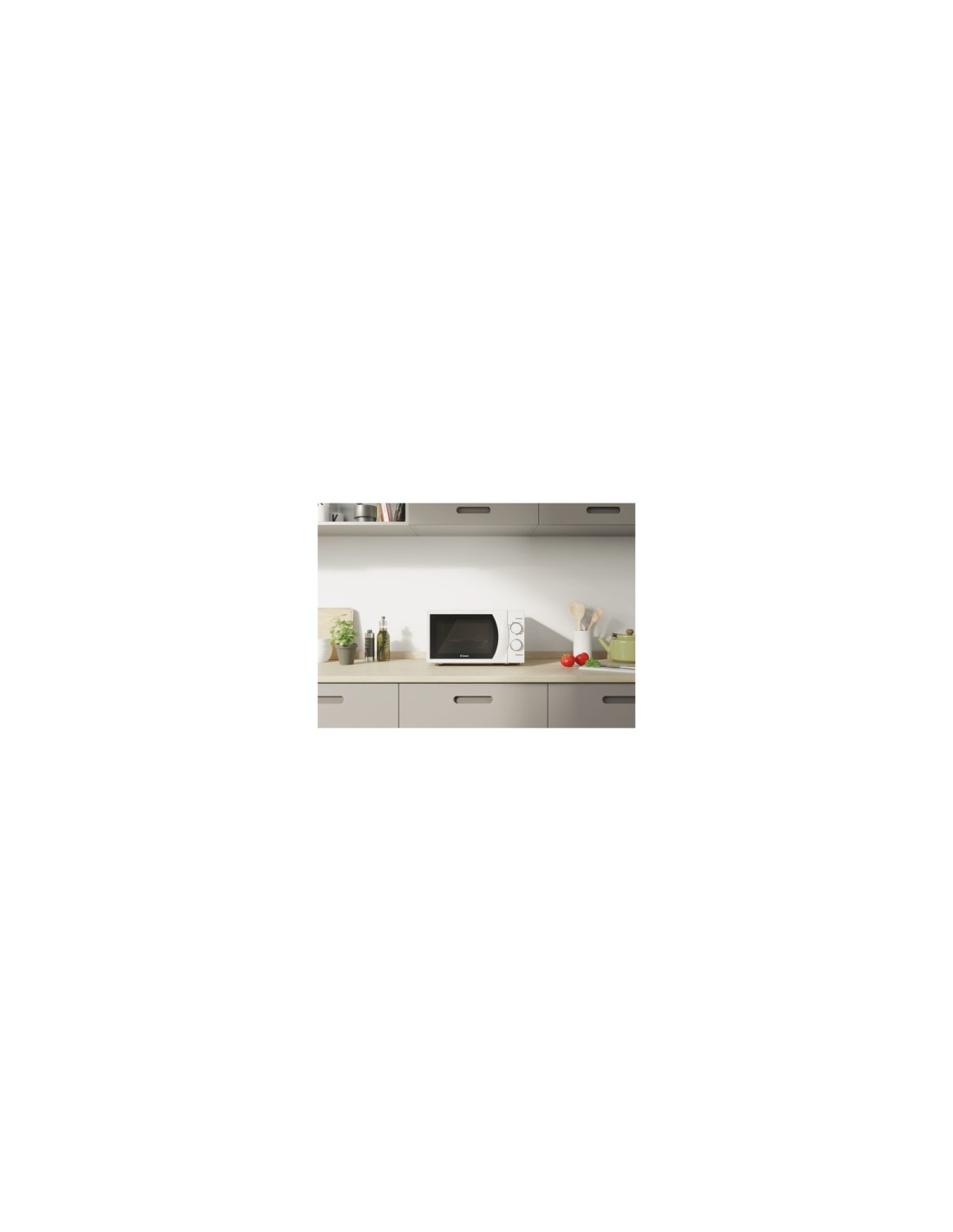 Candy Idea CMG 2071M Encimera Microondas con grill 20 L 700 W Blanco