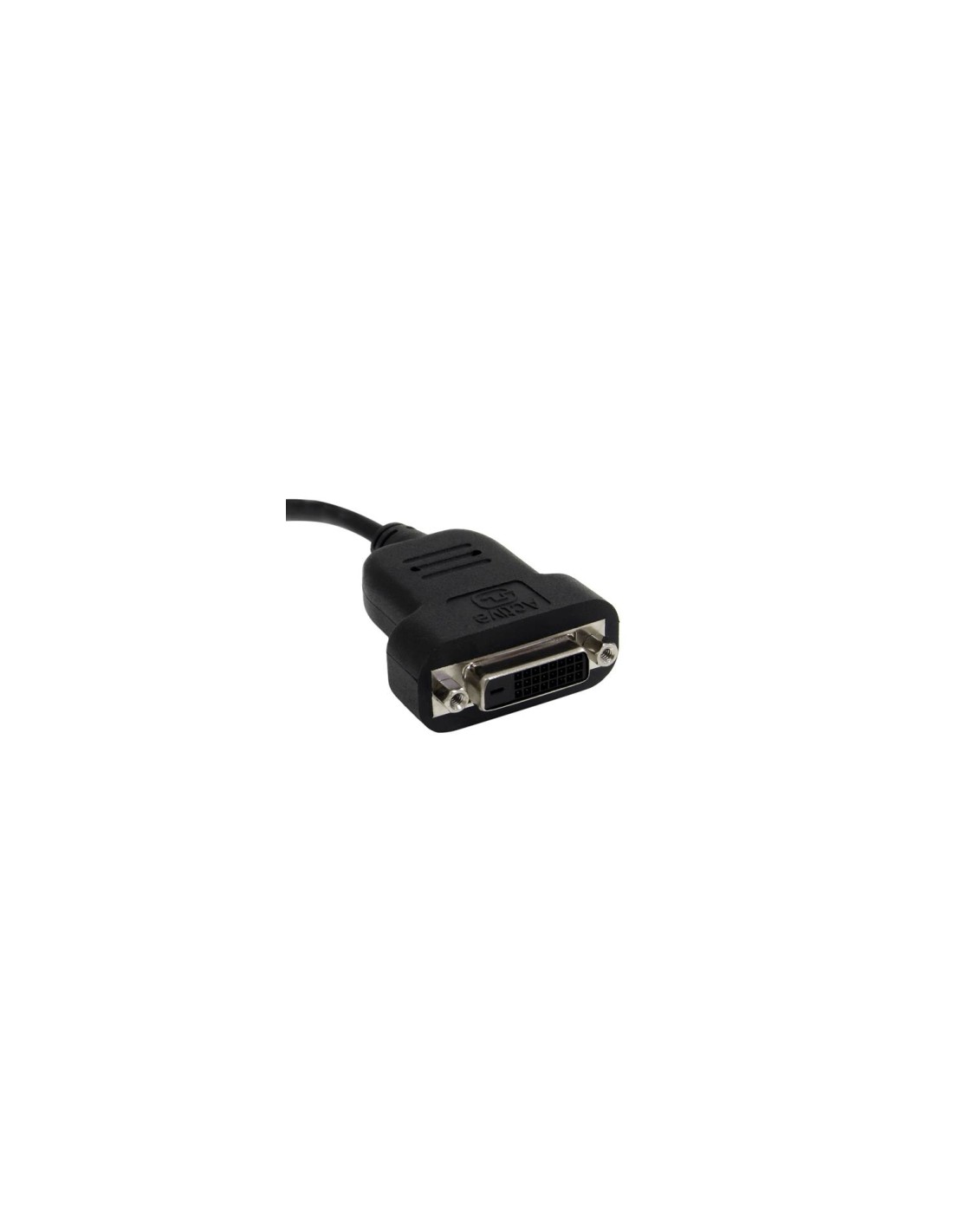 StarTech.com Adaptador VÍ­deo Mini DisplayPort a DVI Macho a Hembra - Conversor Mini DP - 1920x1200 - Activo - Negro