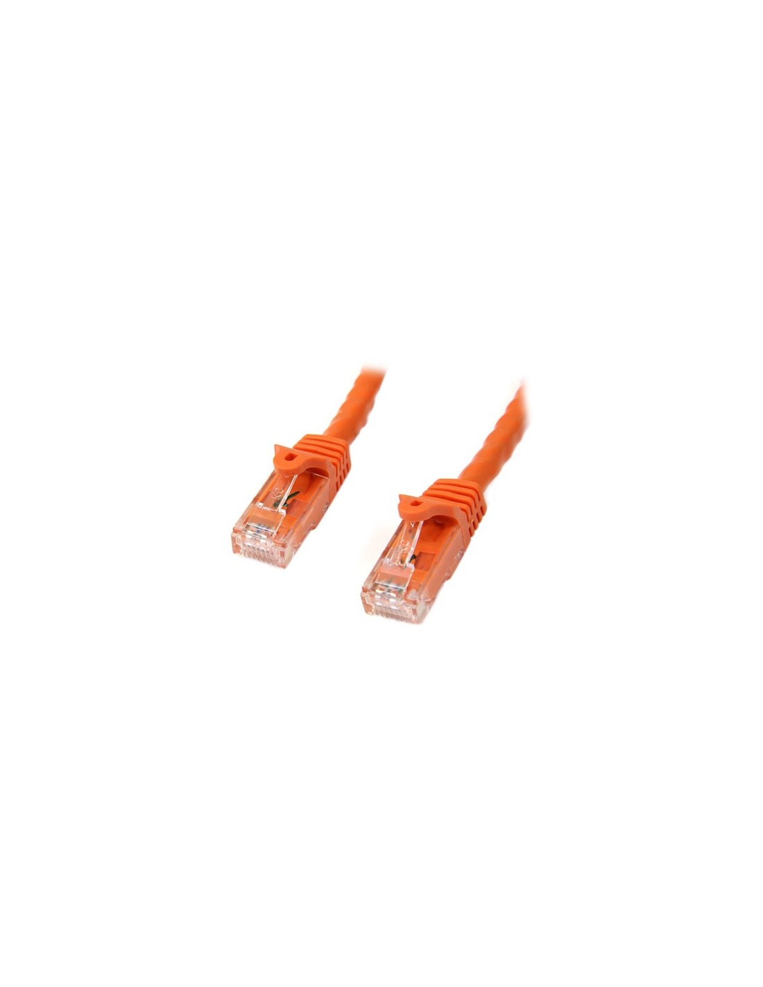 StarTech.com N6PATC10MOR cable de red conectores RJ45 Cat6 U/UTP - 10m Naranja