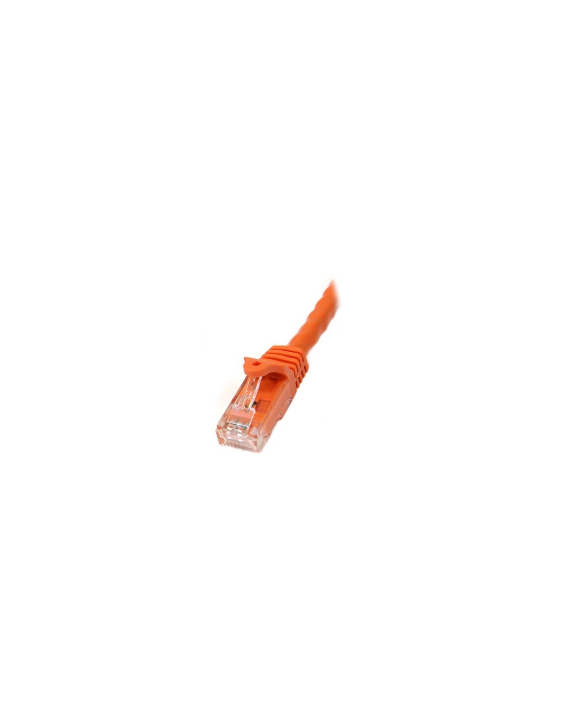 StarTech.com N6PATC10MOR cable de red conectores RJ45 Cat6 U/UTP - 10m Naranja