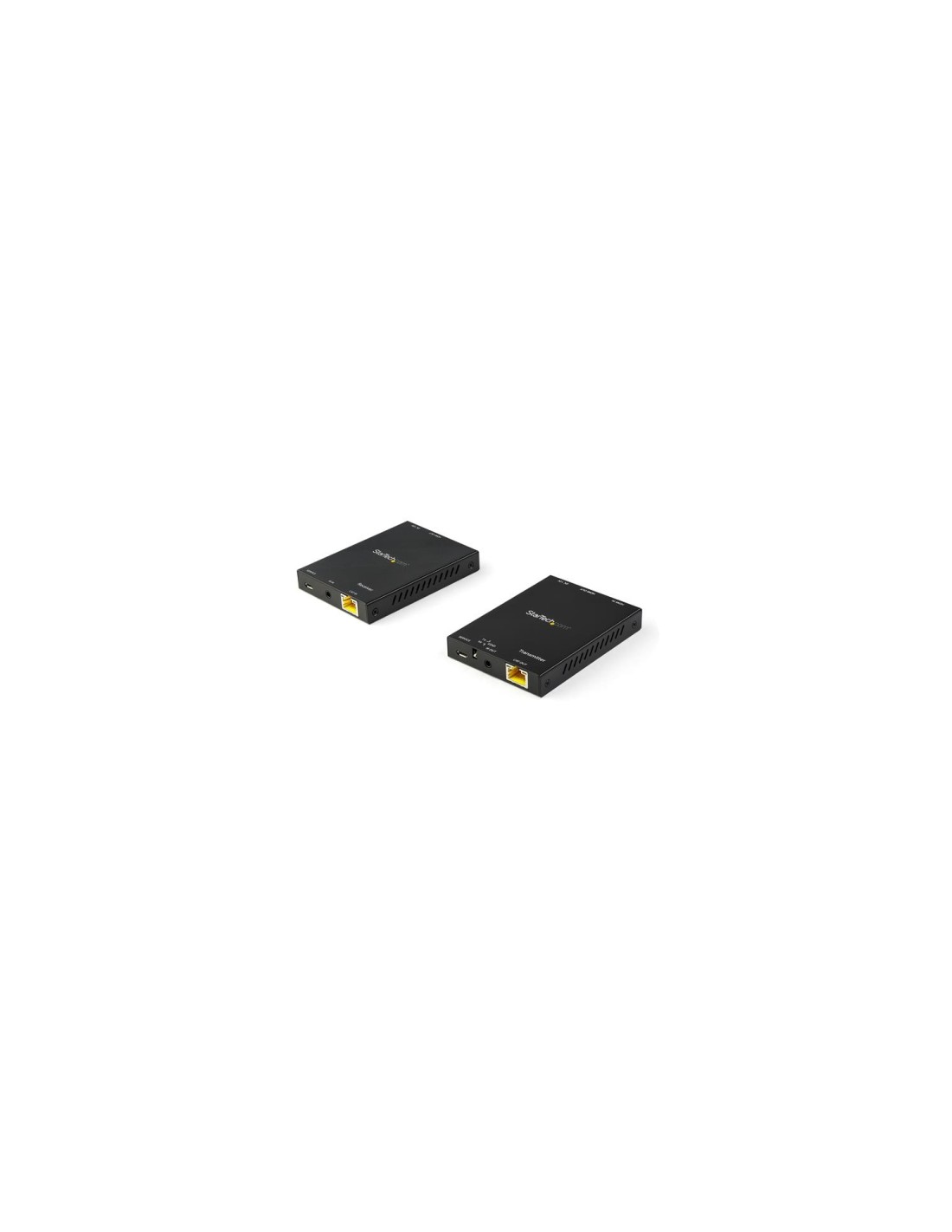 StarTech.com Juego Extensor HDMI por CAT6 - Alargador Balun 4K 60Hz - Negro