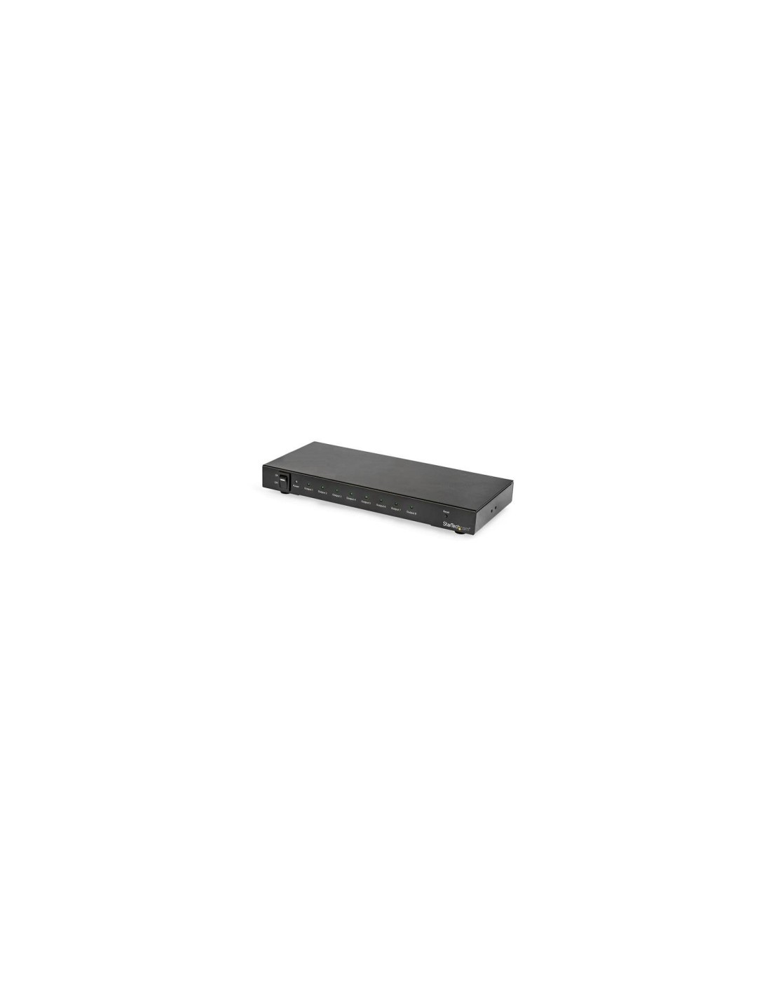 StarTech.com Divisor Splitter HDMI de 8 Puertos - 4K 60Hz con Audio 7.1 - Negro