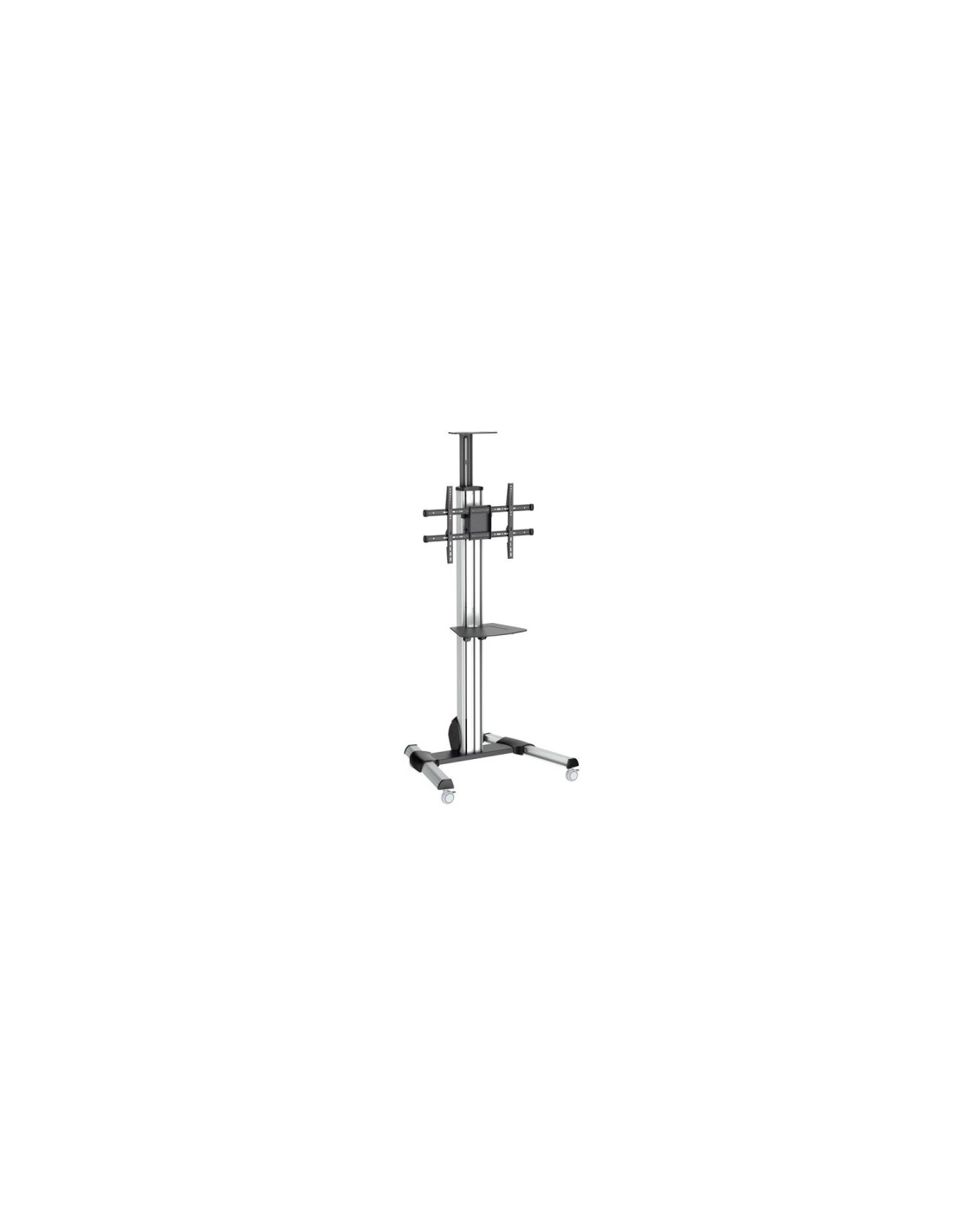 StarTech.com Carro de Transporte para Televisor de 32 a 70 Pulgadas - Carrito AV Móvil Mesa Rodante para TV VESA con Ajuste de u