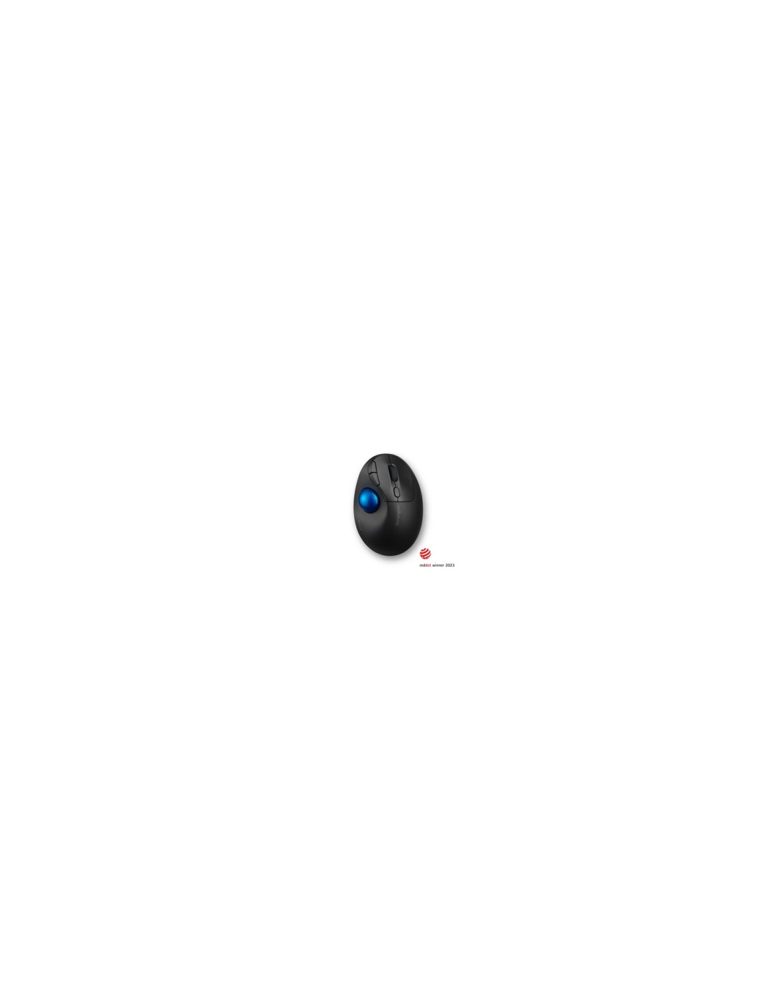 Kensington Pro Fit Ergo TB450 ratón mano derecha RF Wireless + Bluetooth Trackball 1600 DPI