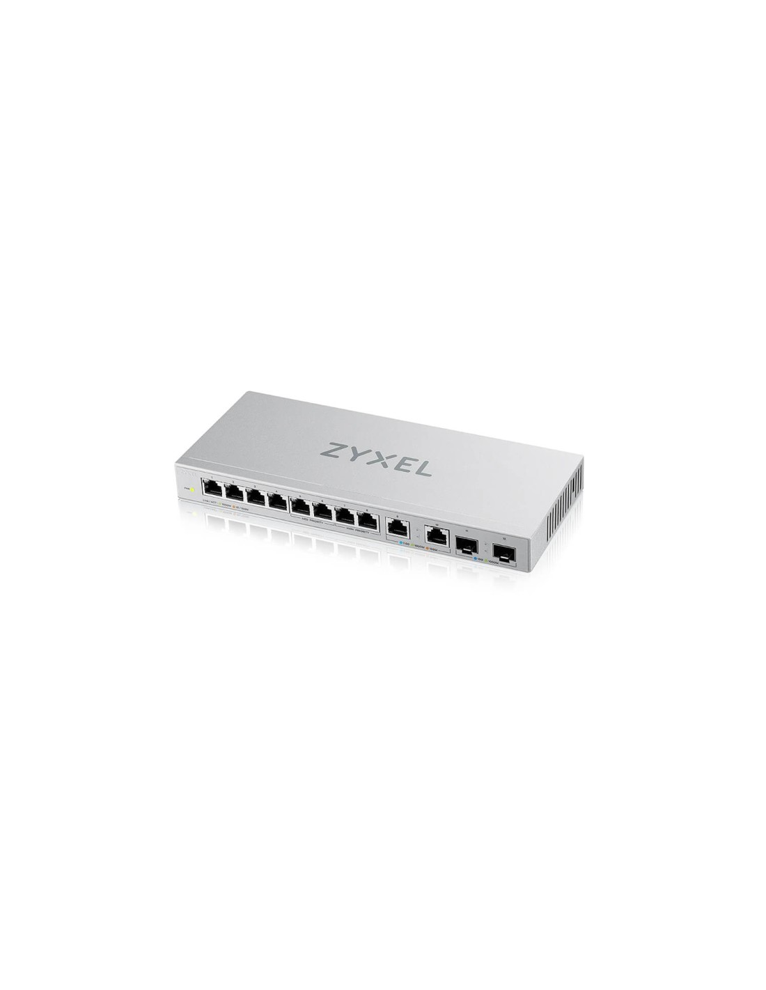 Zyxel XGS1010-12-ZZ0102F switch No administrado Gigabit Ethernet (10/100/1000) Gris