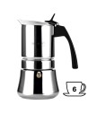 Fagor Etnica Cafetera Italiana de Acero 6 Tazas