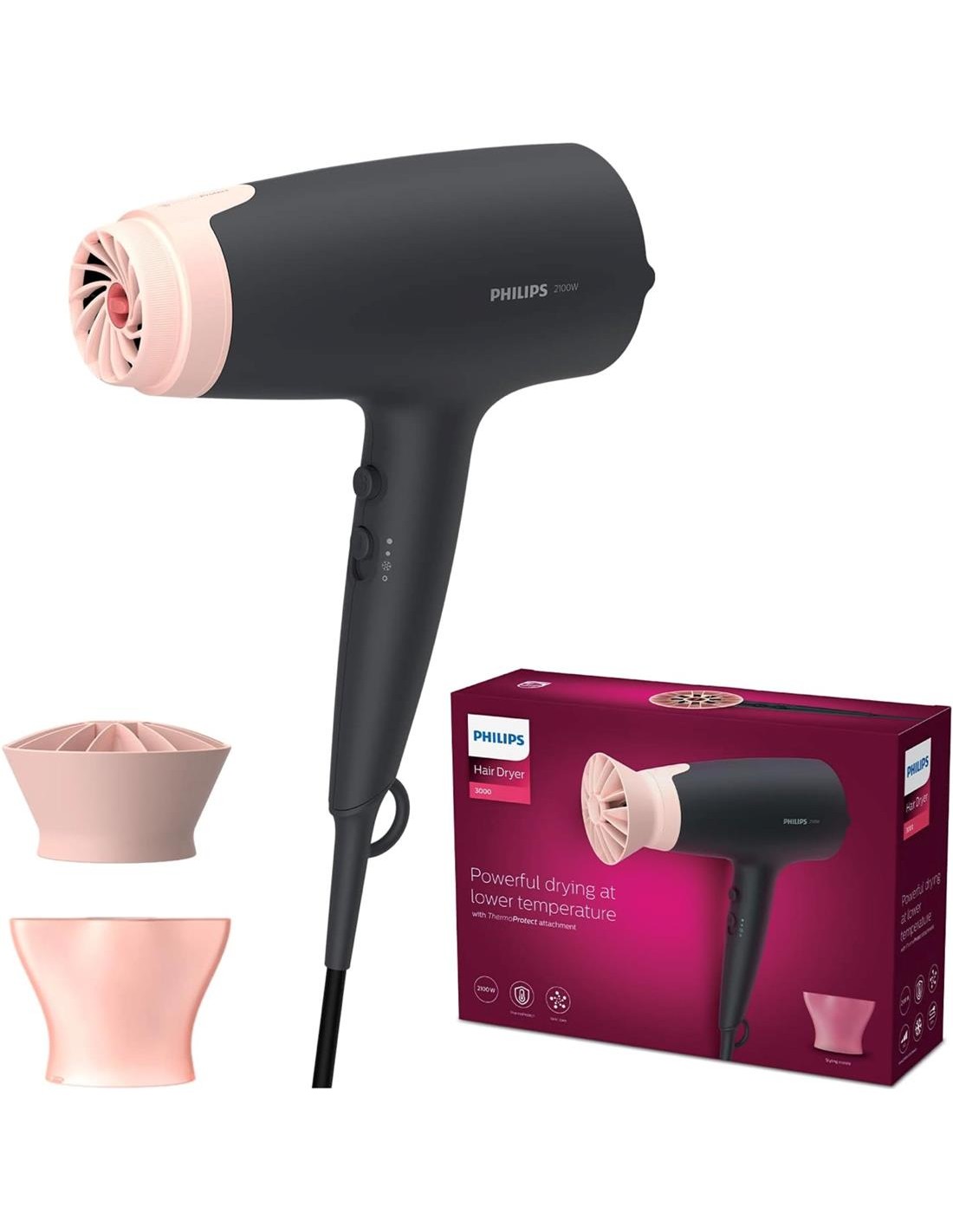 Philips BHD350/10 Secador de Pelo 2.000W ThermoProtect