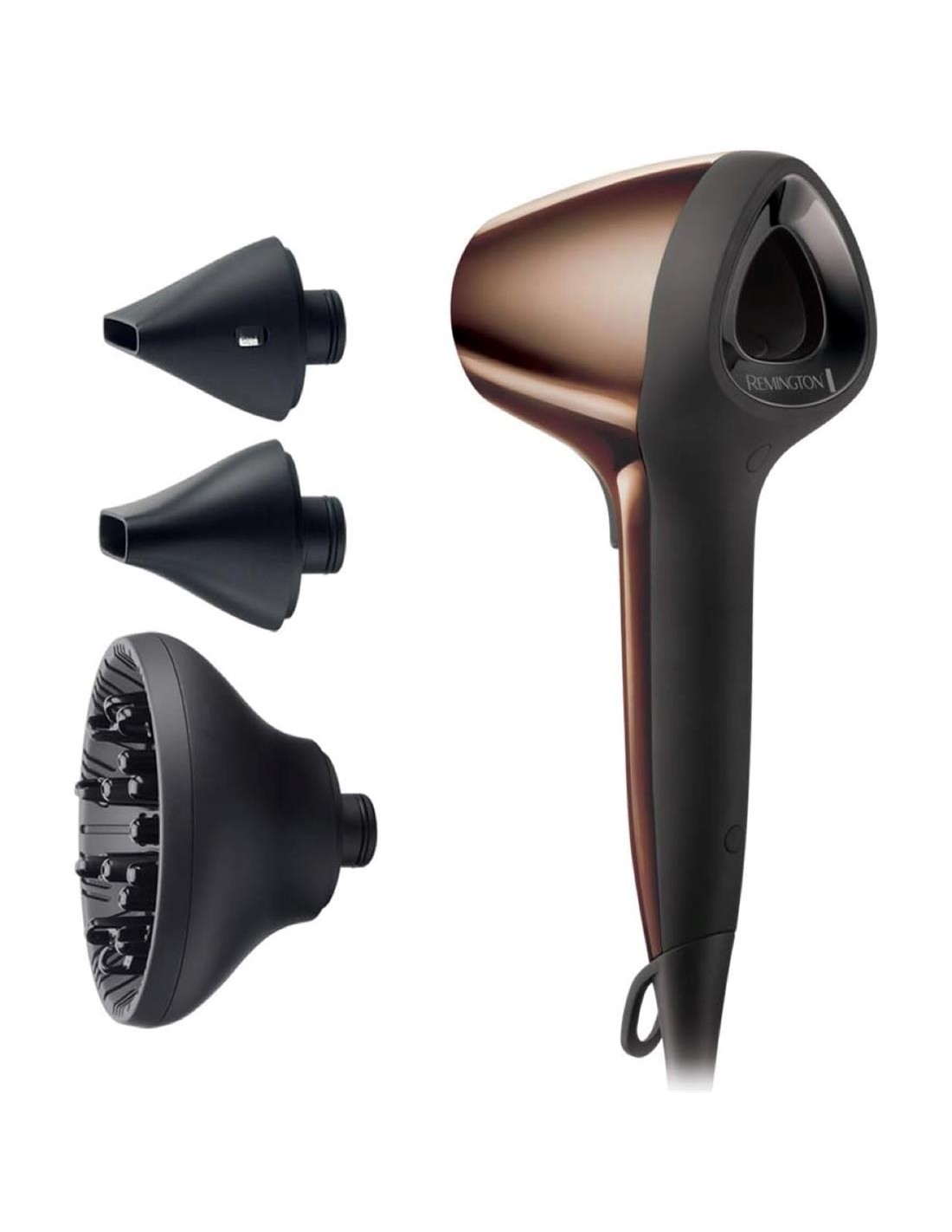 Remington D7777 Secador de Pelo Air 3D 1.800W Bronce