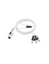 Mobilis 001328 cable antirrobo Blanco 1,8 m