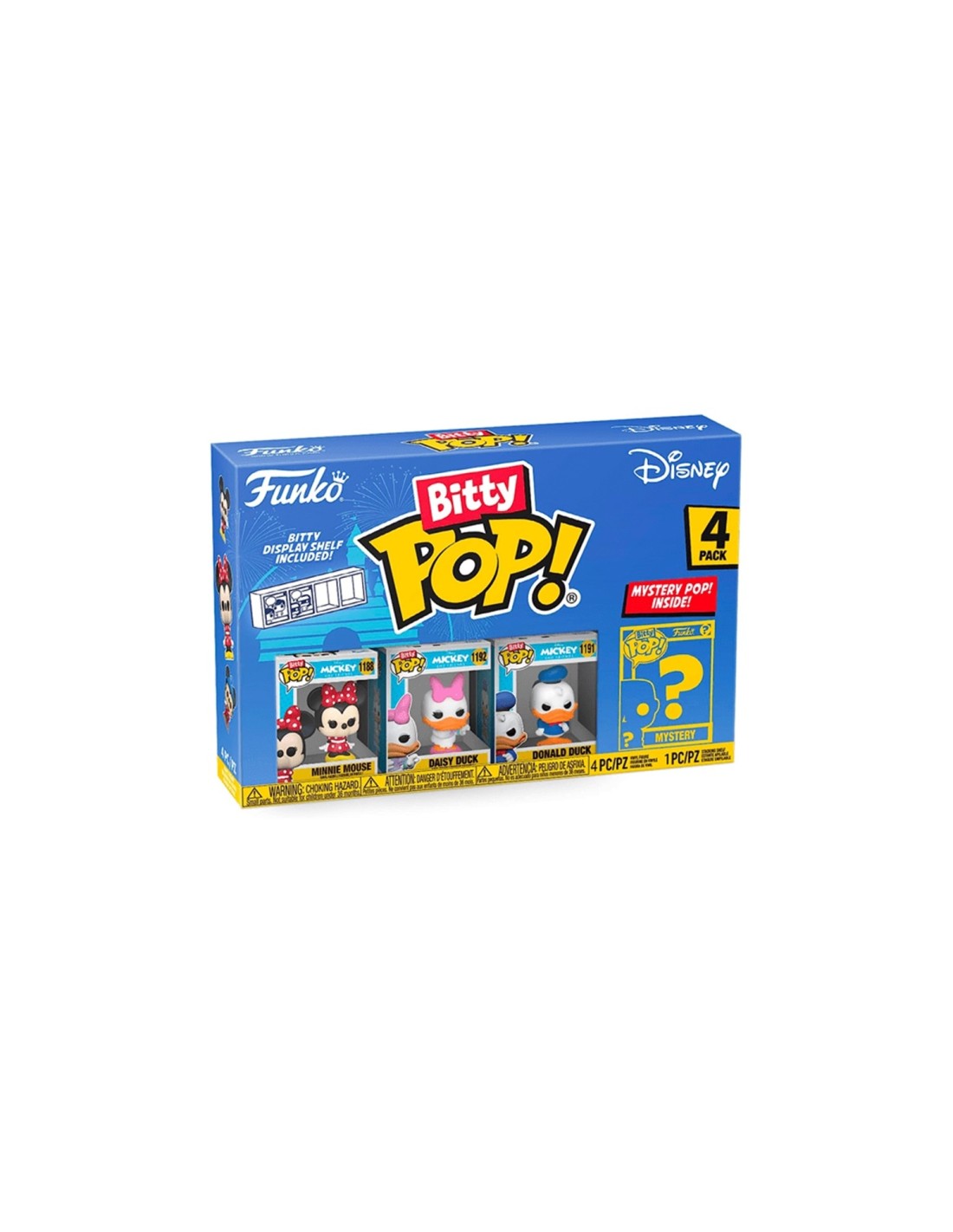 Bitty pop funko disney classic s1 12 variantes 4pk