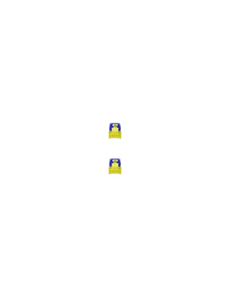 Nanocable Cable de red latiguillo RJ45 LSZH Cat.6A SFTP AWG26, Azul,