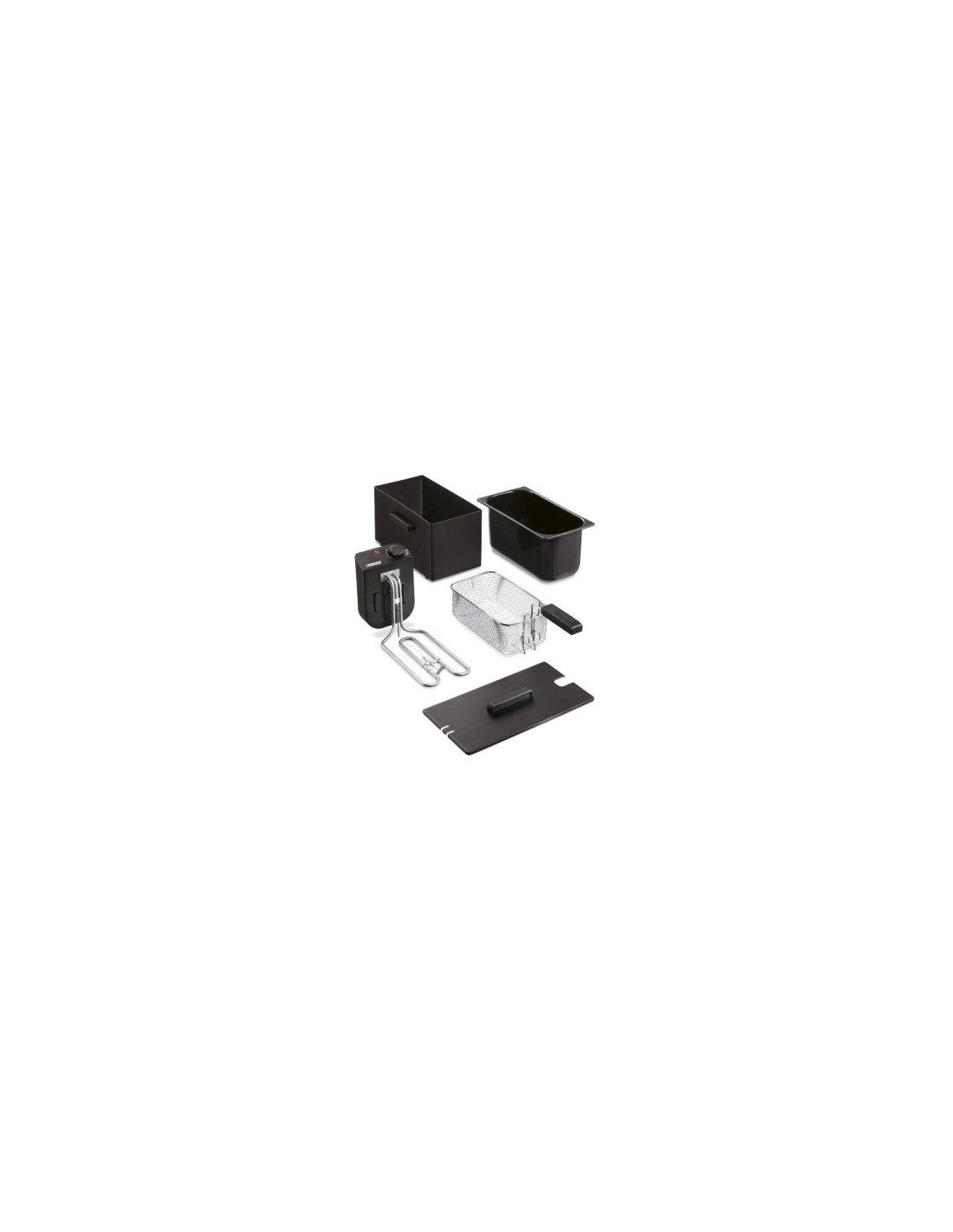 Princess 182727 Freidora black fryer 2000w capacidad 3l negro