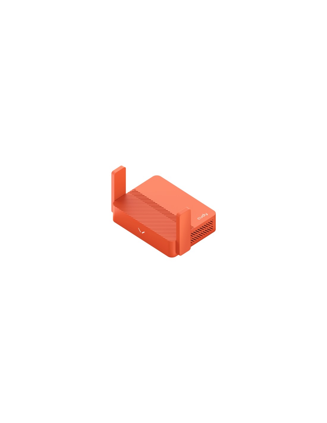 Cudy AC1200 router inalámbrico Ethernet rápido Naranja
