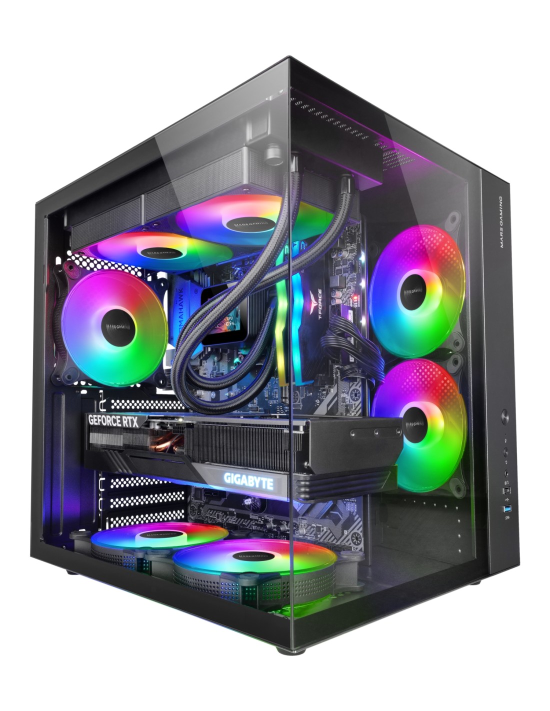 Mars Gaming MCV-ONE Midi Tower Negro