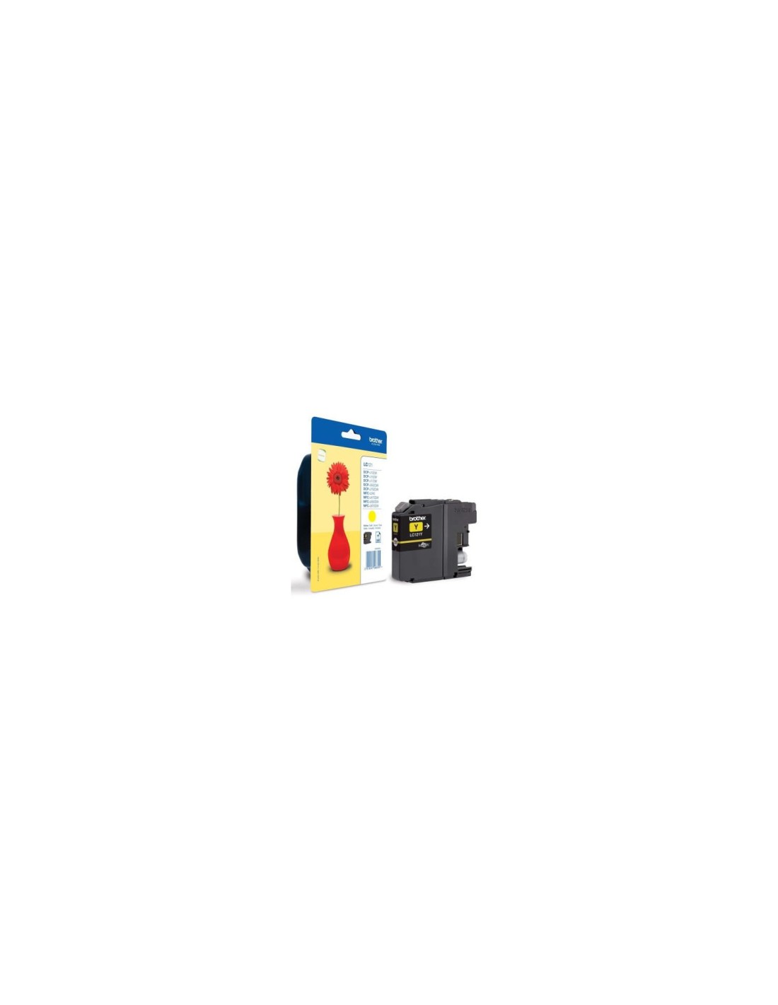CARTUCHO BROTHER LC-121 AMARILLO LC121YBP