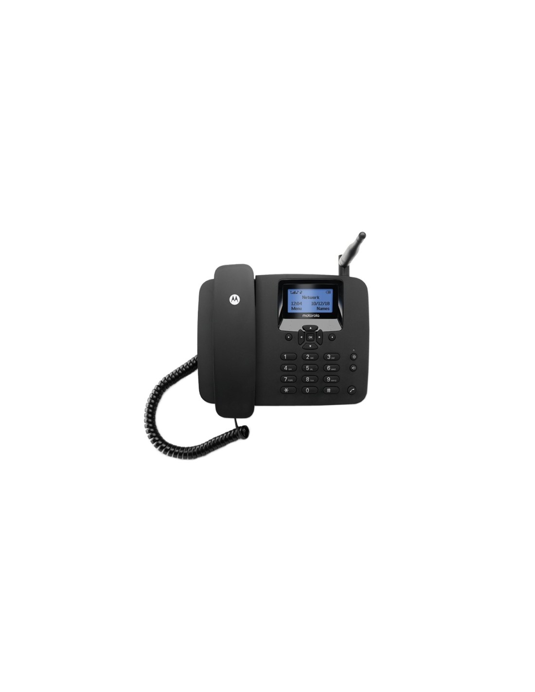 TELEFONO MOTOROLA FW200L GSM ML ID LCD B/N NEGRO 107FW200L