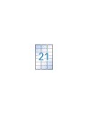 Apli Etiquetas adhesivas 10 hojas transparentes