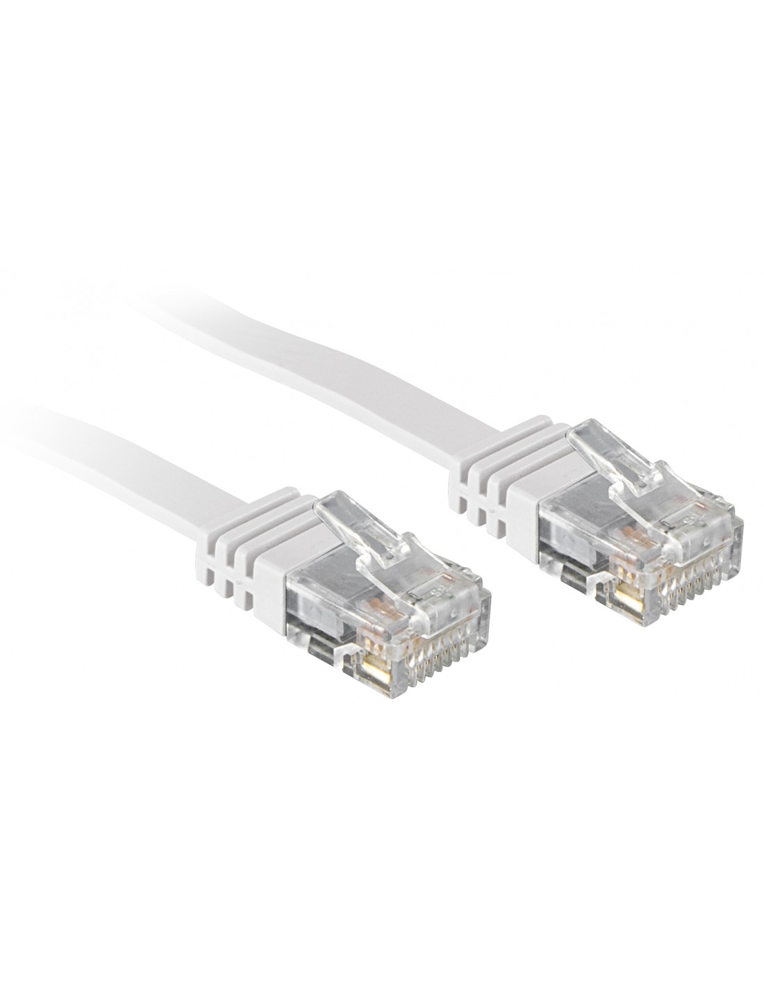 Lindy 1m Cat.6 cable de red Blanco Cat6