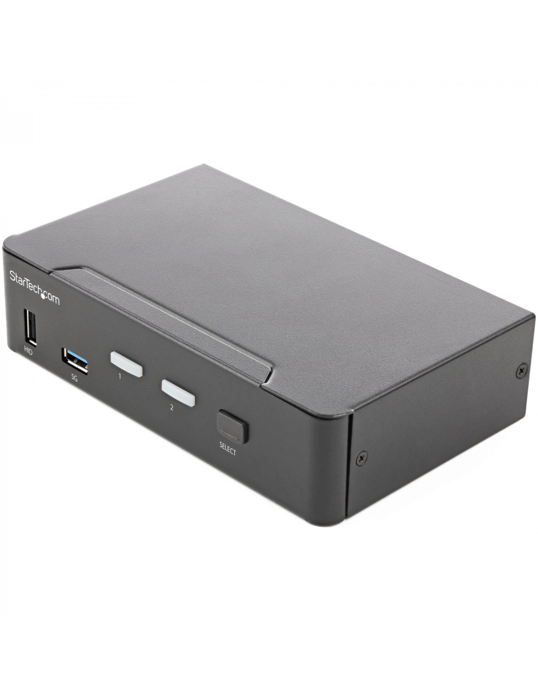 StarTech.com Switch Conmutador KVM de 2 Puertos HDMI 2.0 4K para 1 Monitor - VÍ­deo de 4K y 60Hz Ultra HD - HDR - Hub Ladrón USB