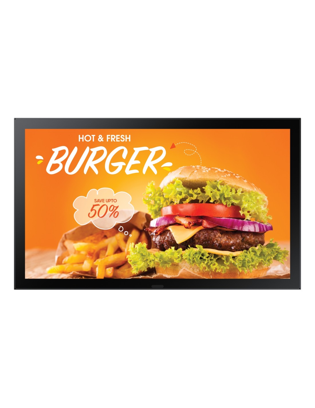 Samsung LH24OHBEBGBXEN pantalla de señalización Pantalla plana para señalización digital 61 cm (24") IPS Wifi 1500 cd / m² Full 